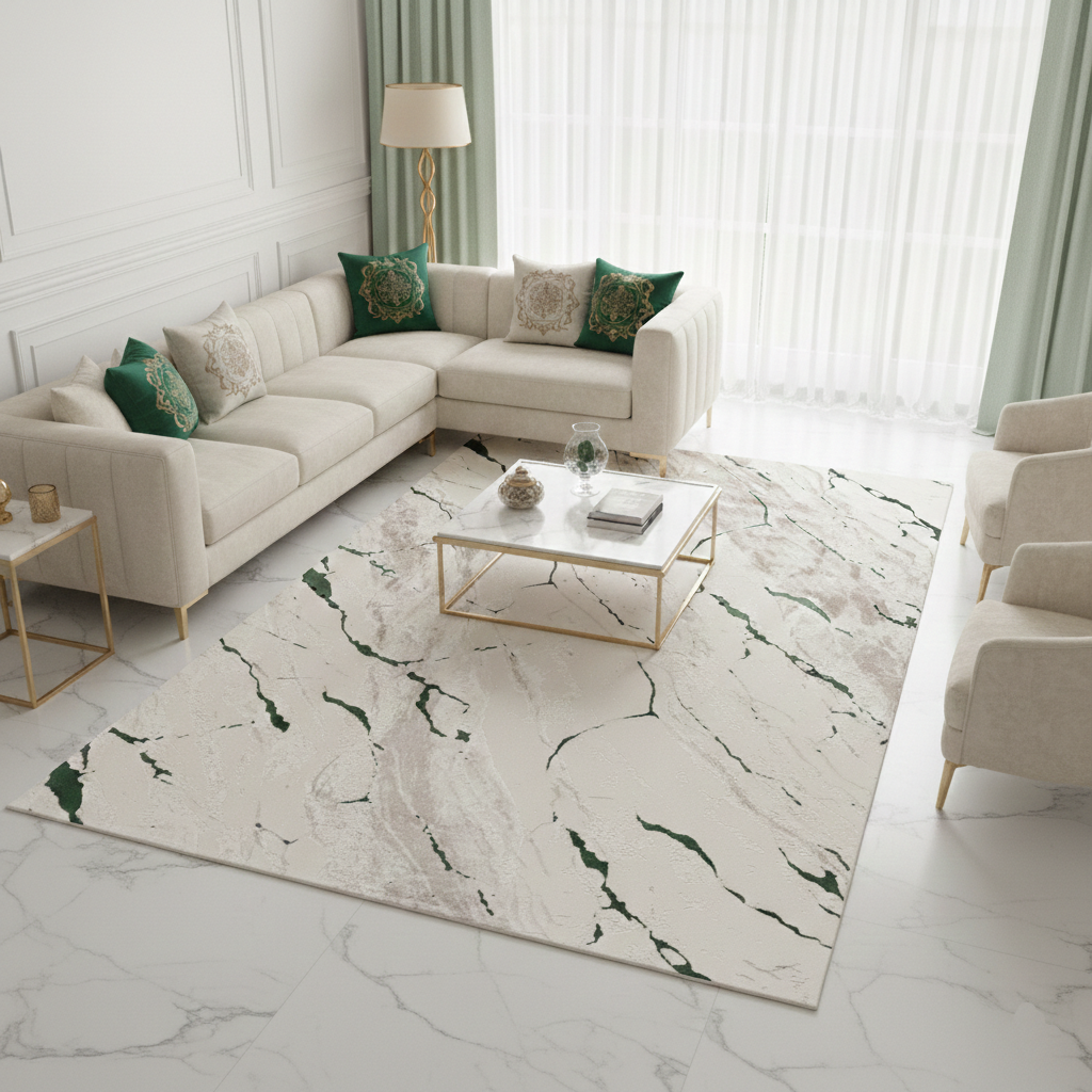 Covor Asia Light Emperador 190 Cream Verde