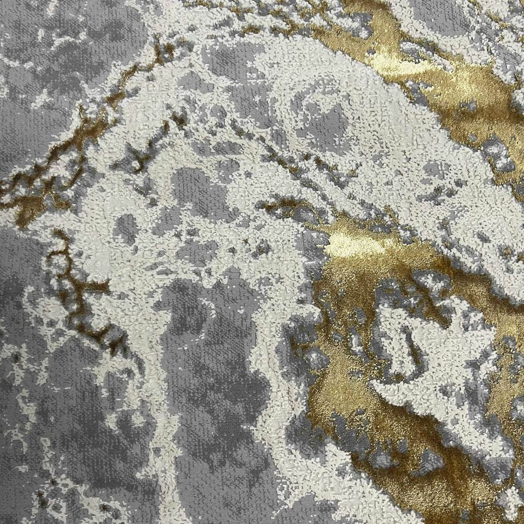 Covor Buse, Fulgerul, Galben Auriu, Living, Dormitor, Modern