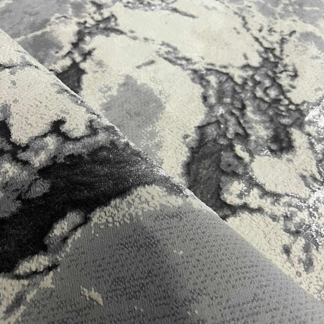 Covor Buse, Fulgerul, Grey, Living, Dormitor, Modern