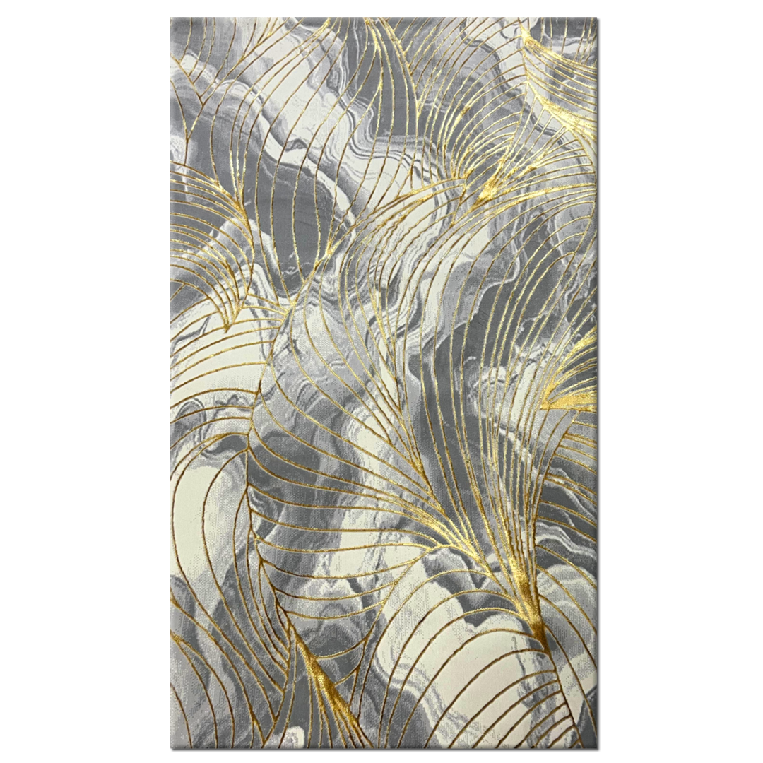 Covor Buse, Ivy Auriu, Living, Dormitor, Modern