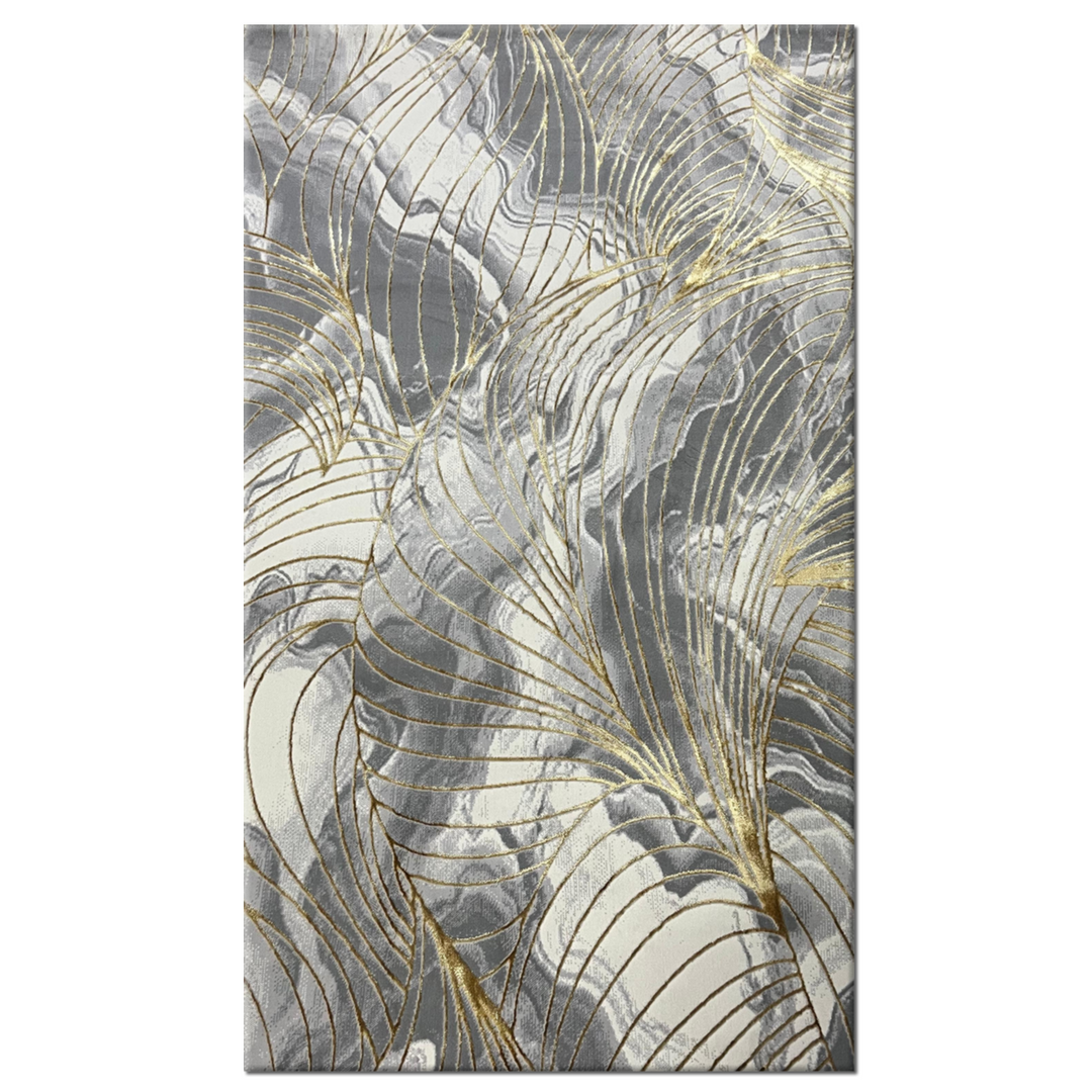 Covor Buse, Ivy Auriu, Living, Dormitor, Modern