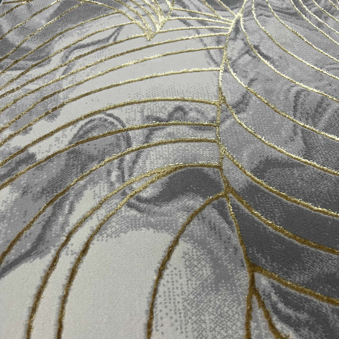 Covor Buse, Ivy Auriu, Living, Dormitor, Modern