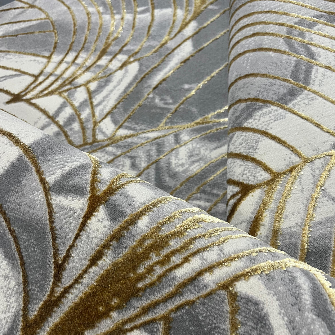 Covor Buse, Ivy Auriu, Living, Dormitor, Modern