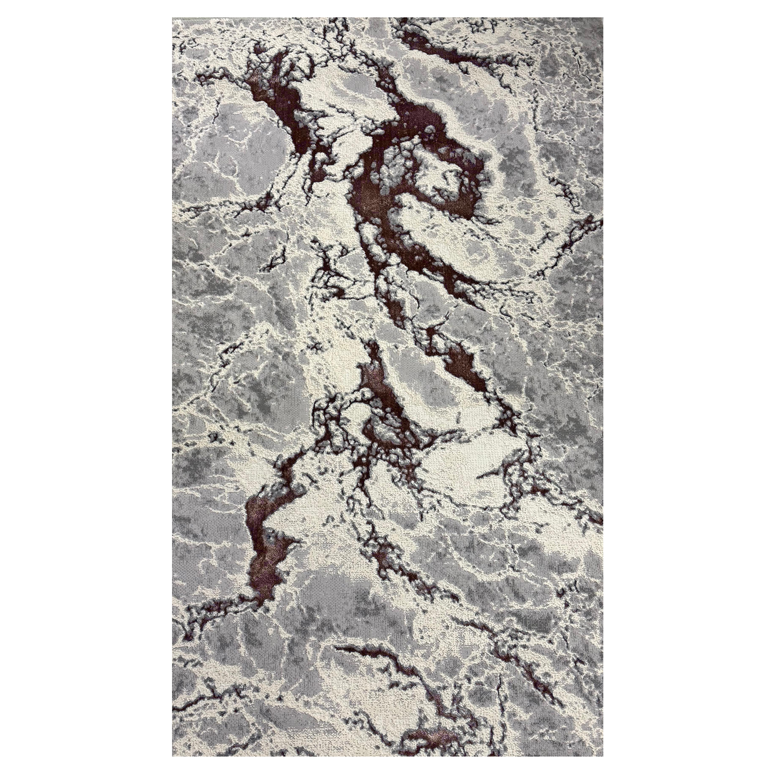 Covor Buse, Fulgerul, Maro, Living, Dormitor, Modern