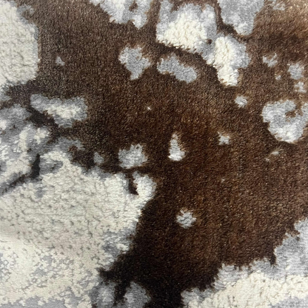 Covor Buse, Fulgerul, Maro, Living, Dormitor, Modern