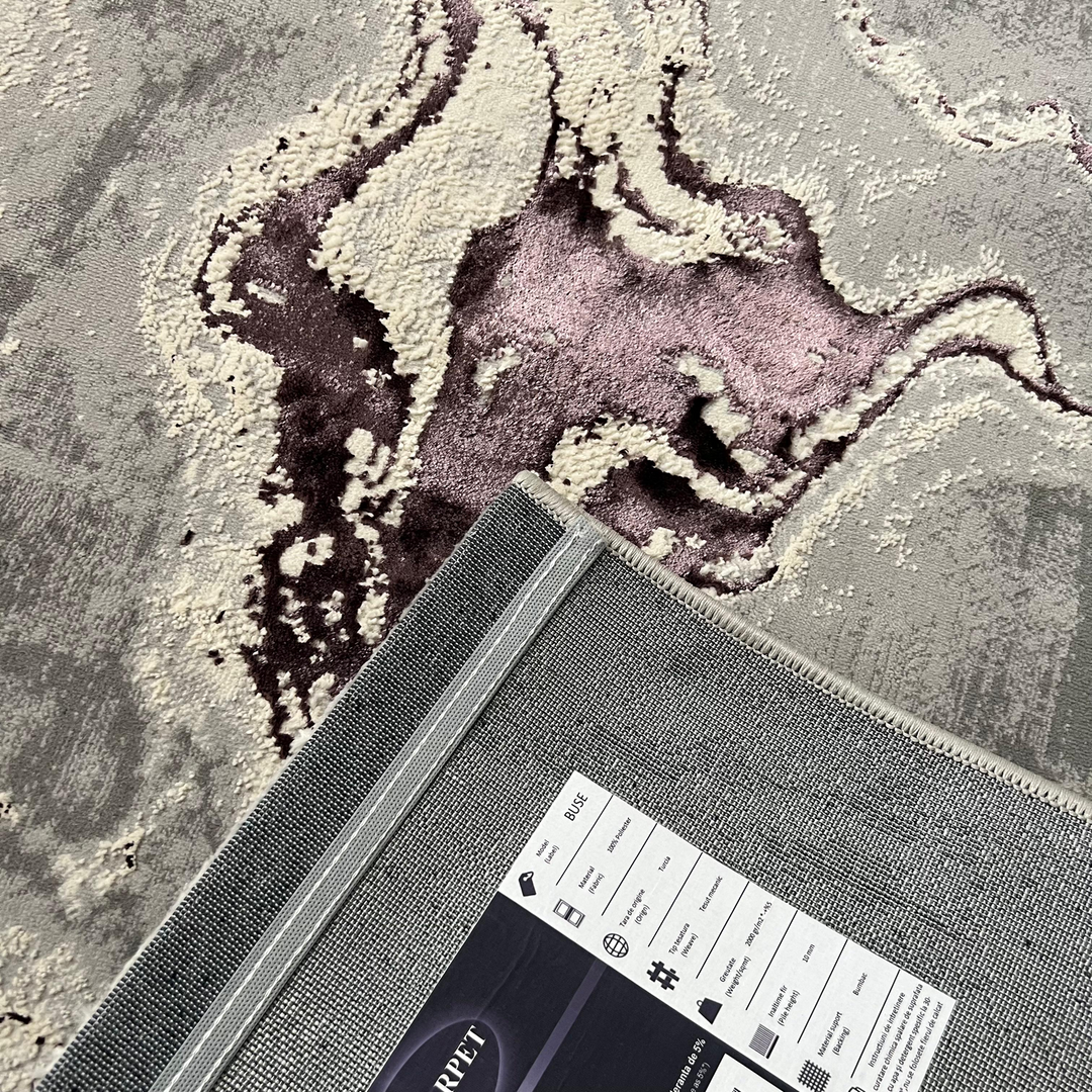 Covor Buse, Galaxy, Lila, Living, Dormitor, Modern