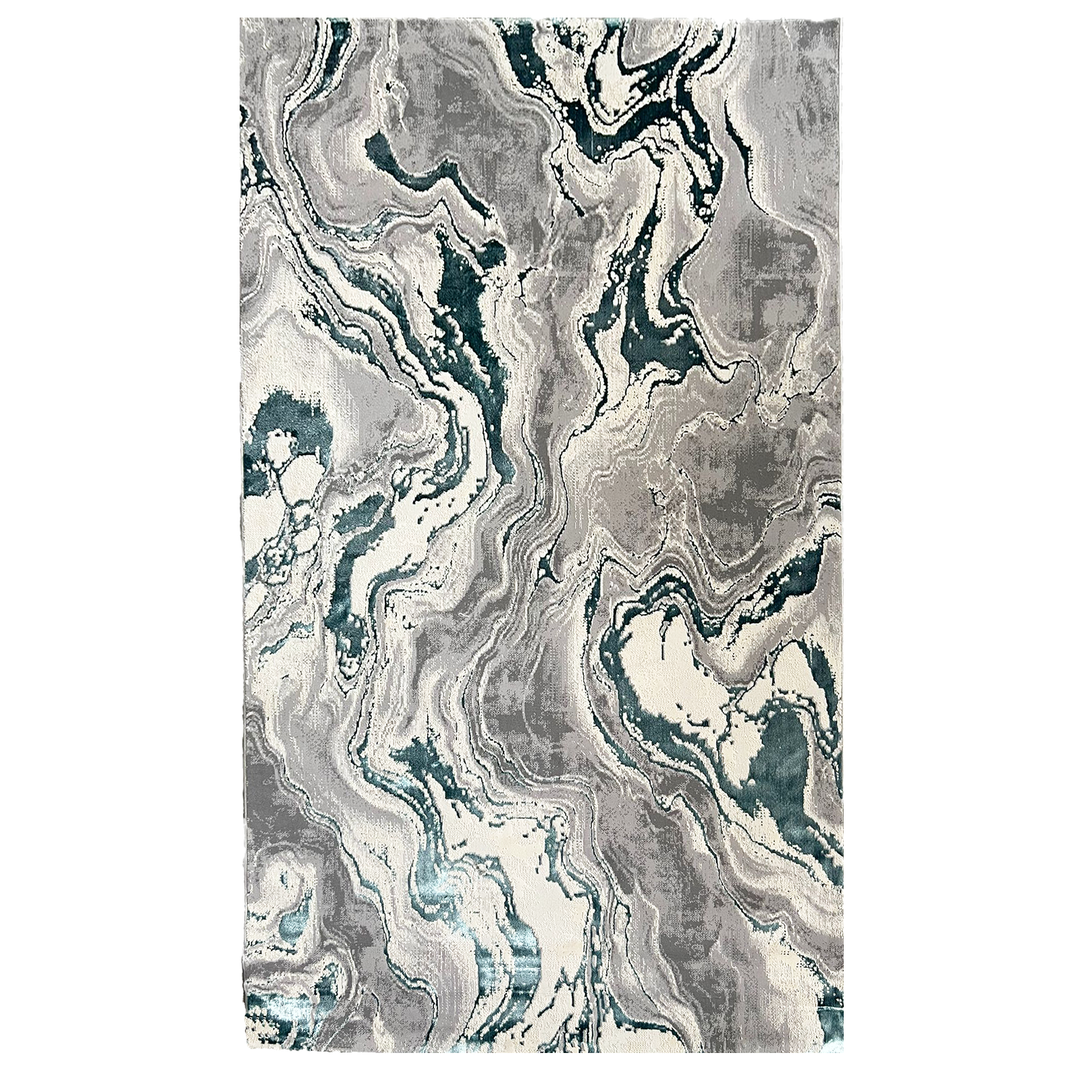 Covor Buse, Galaxy, Turcoaz, Living, Dormitor, Modern
