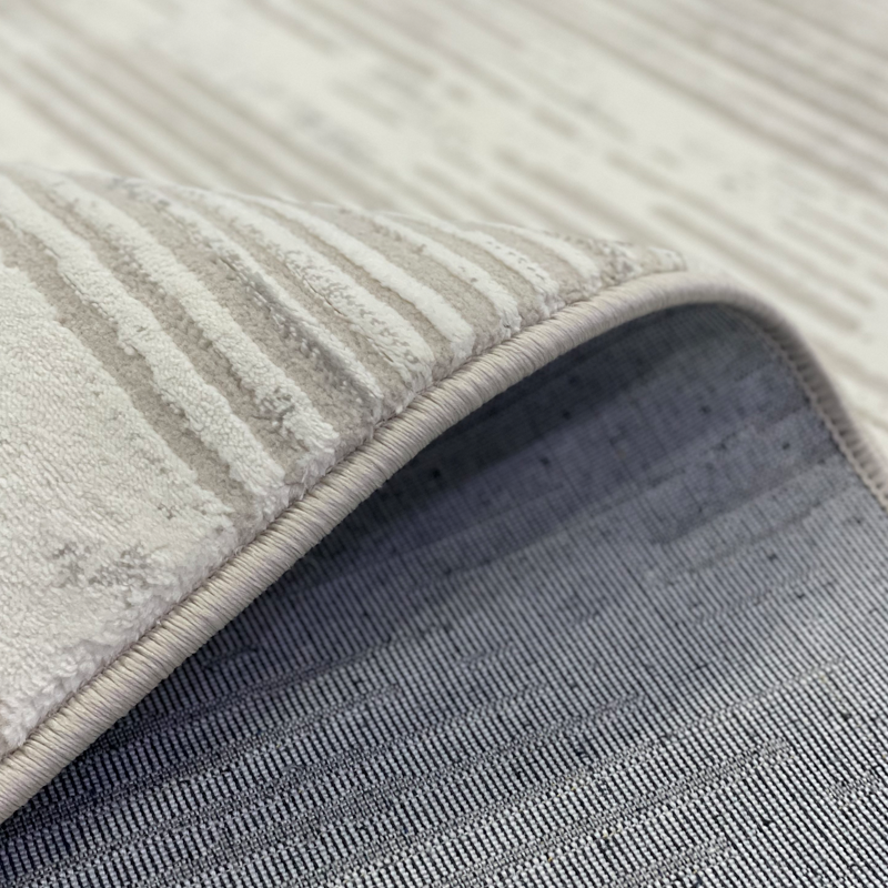 Covor Heaven Line, Gri/Bej, Living, Dormitor, Modern