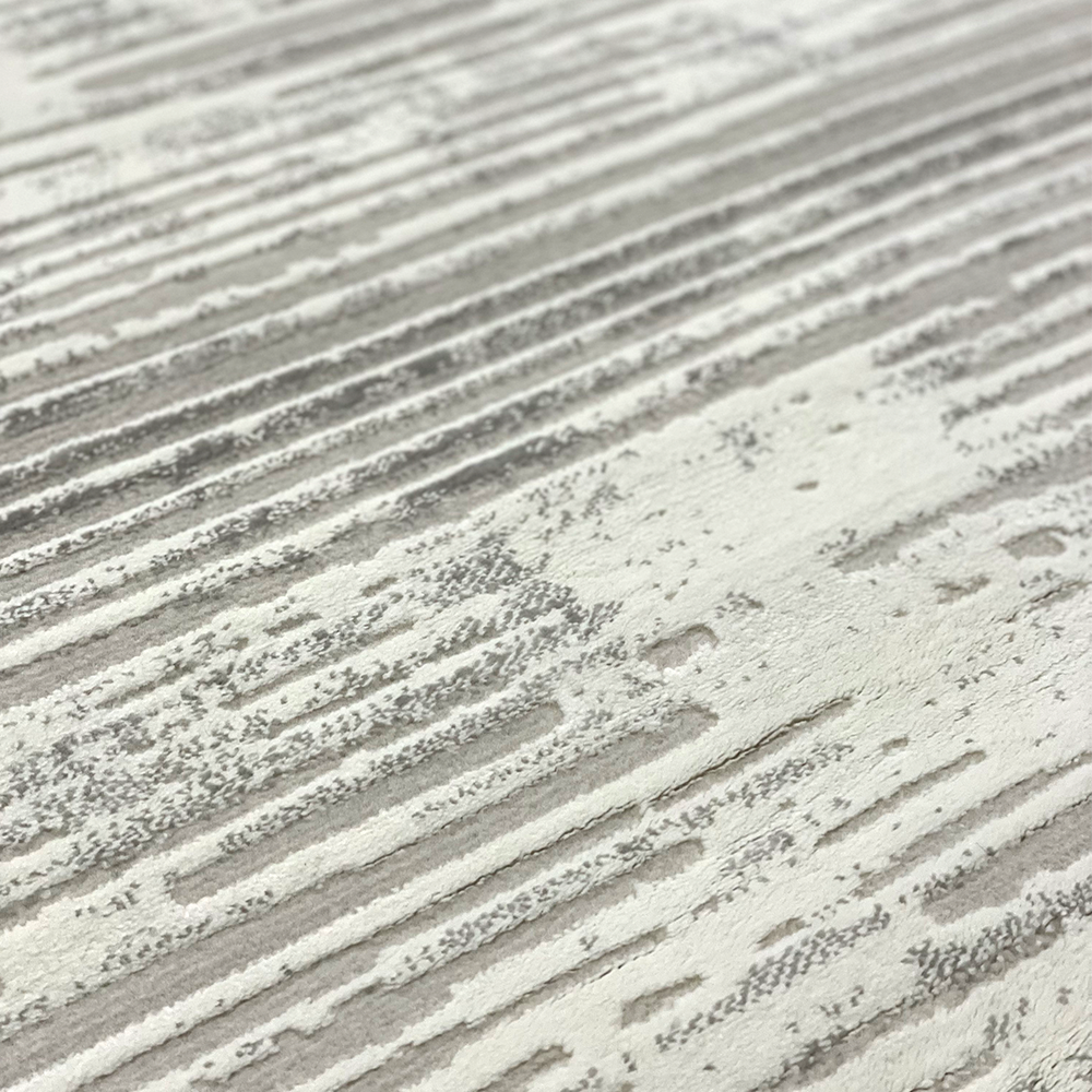 Covor Heaven Line, Gri/Bej, Living, Dormitor, Modern