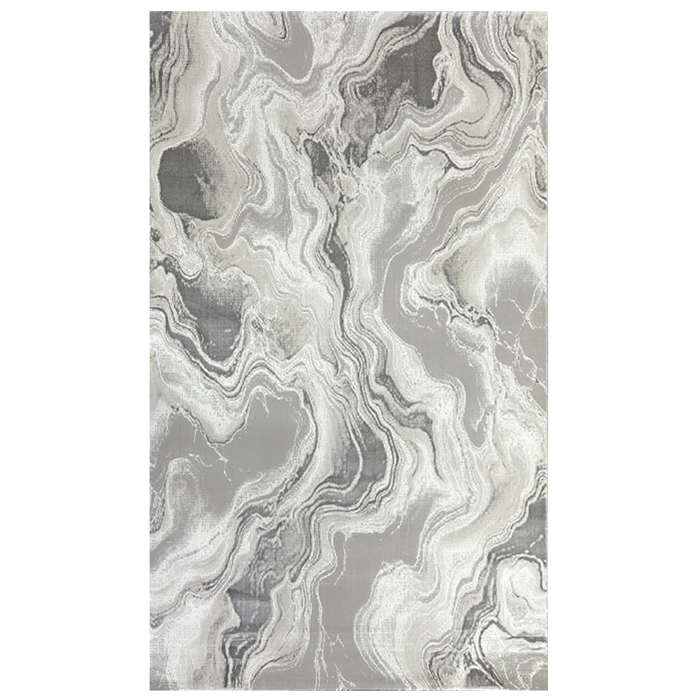 Covor Heaven Waves, Gri/Bej, Living, Dormitor, Modern