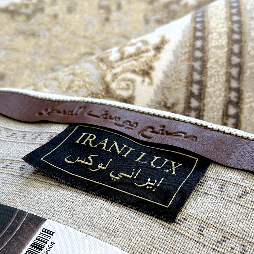 Covor Irani Lux Esfahan 6763 Bej Crem, Persan, Living, Dormitor, Clasic, Elegant