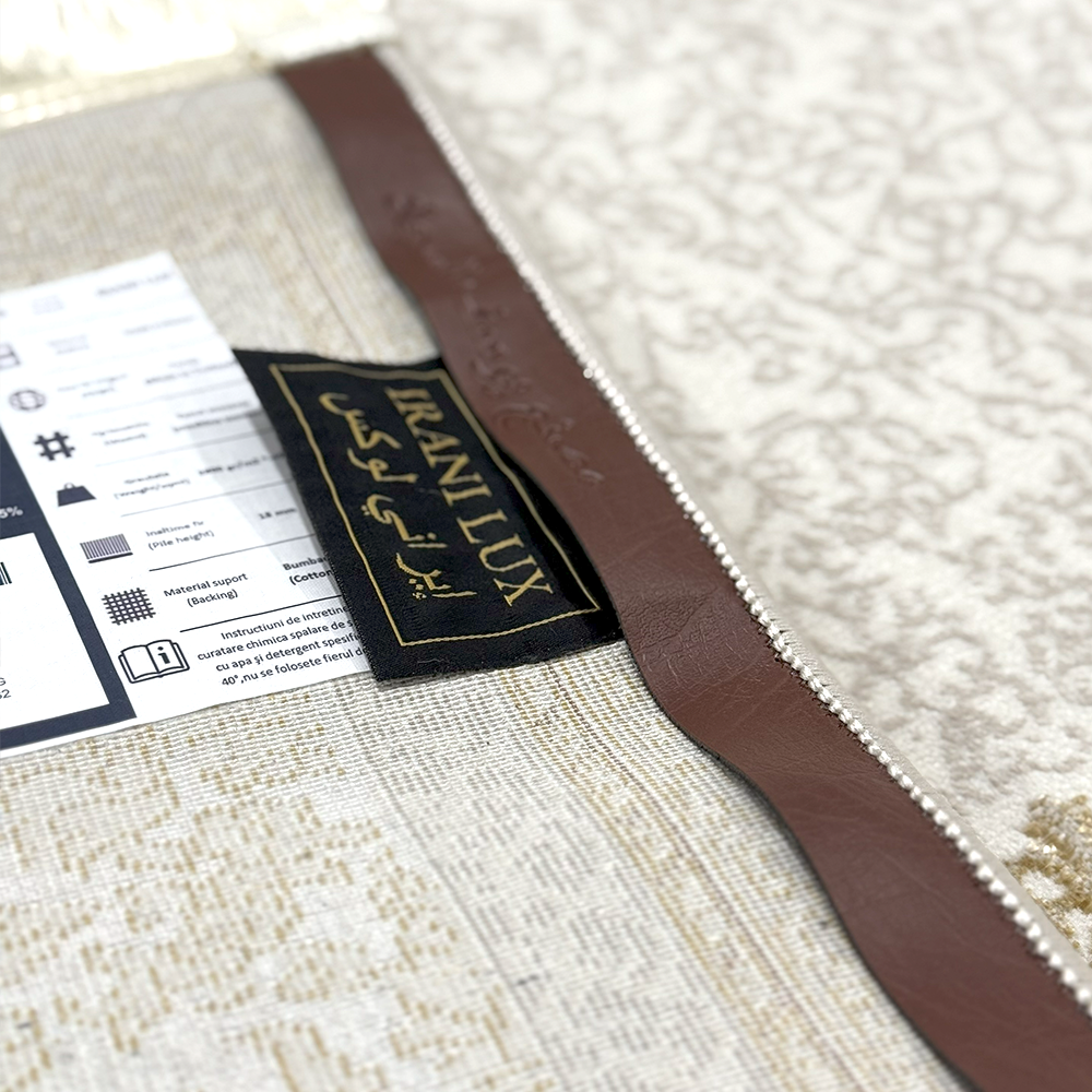 Covor Irani Lux Teheran 6762A Bej Crem, Persan, Living, Dormitor, Clasic, Elegant