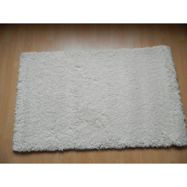 Covor Shaggy de lux S001 Alb