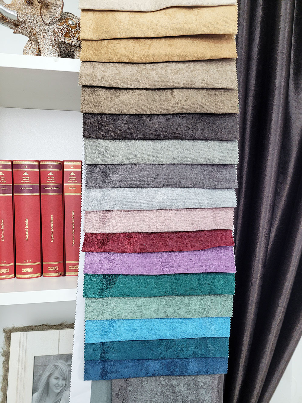 Draperie Ibiza maro inchis