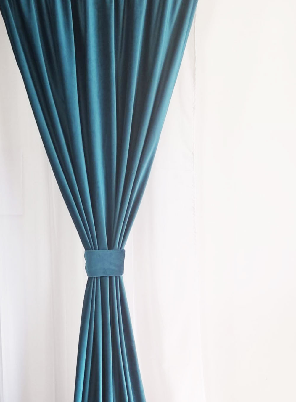 Draperie Catifea albastru