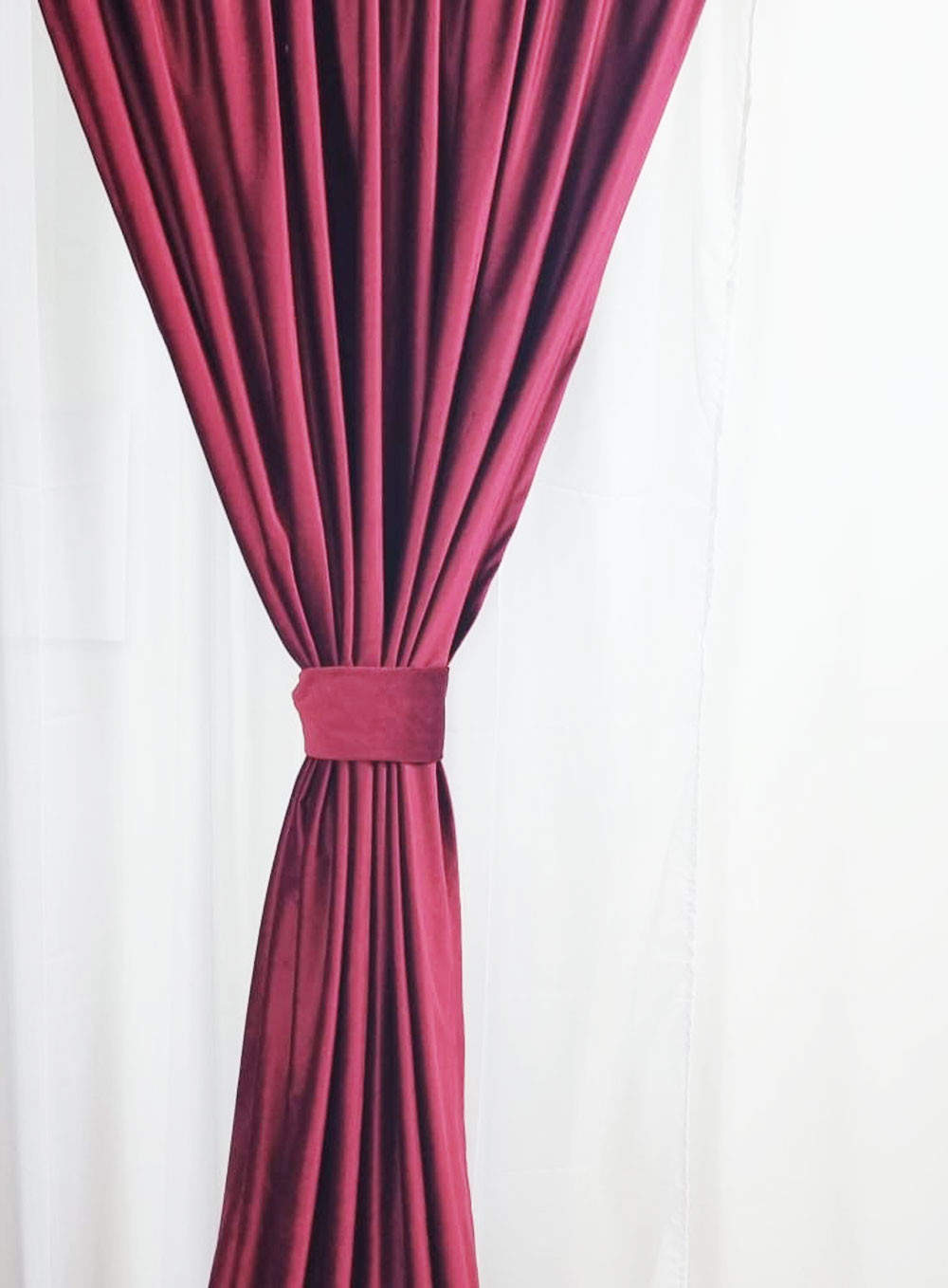 Draperie Catifea burgundy