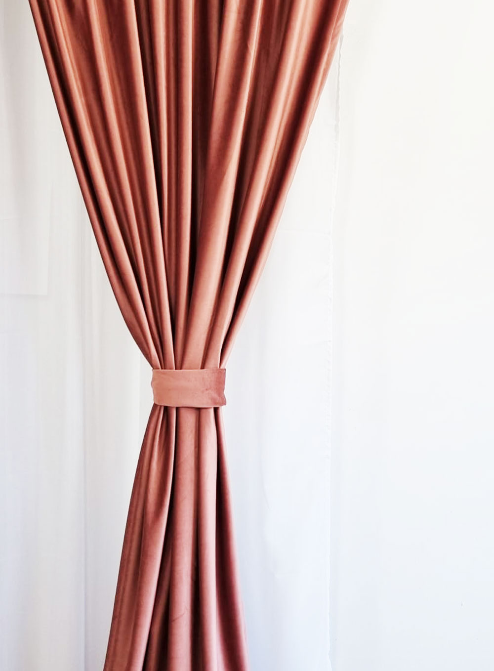 Draperie Catifea somon inchis