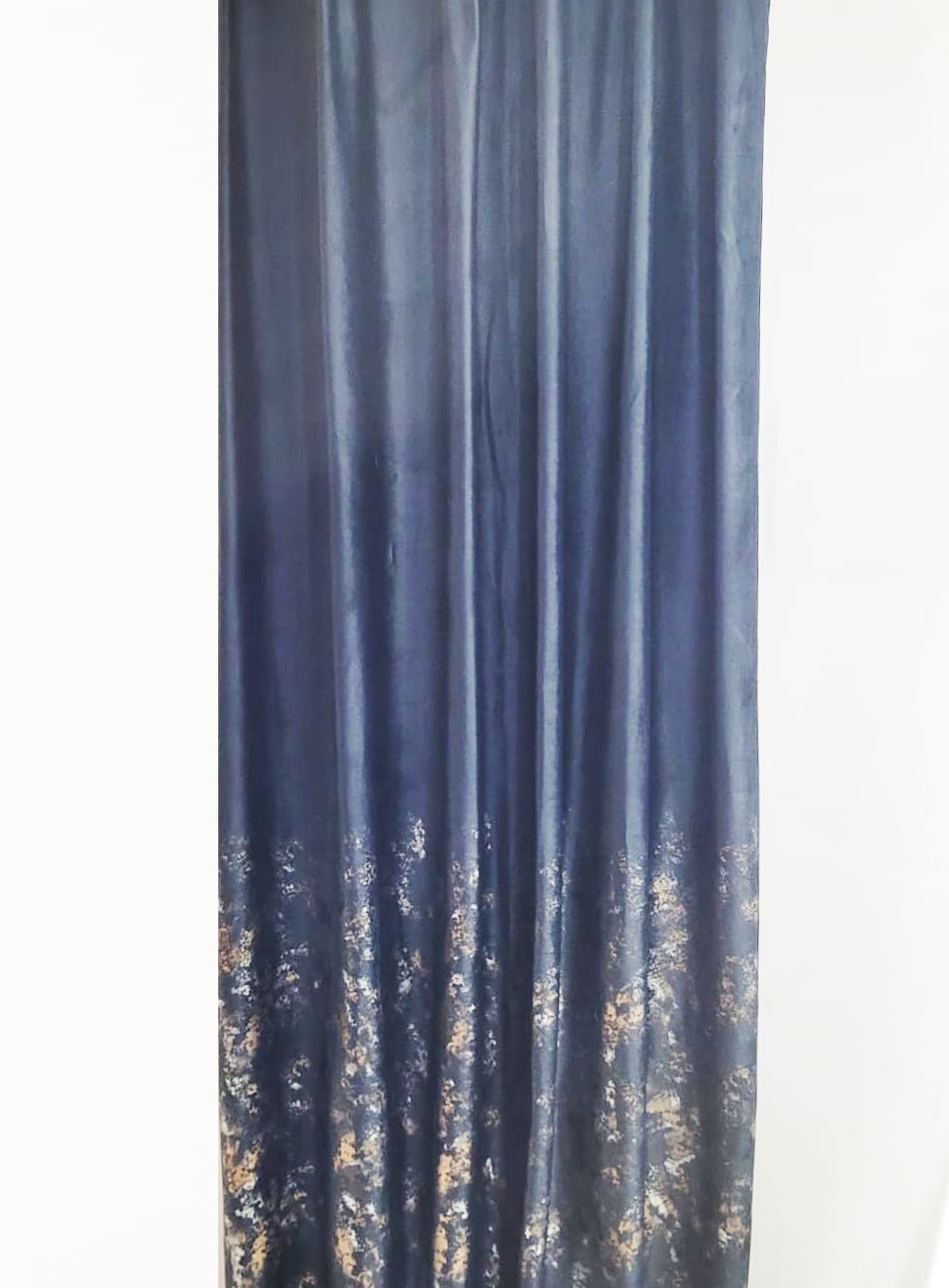 Draperie Catifea Bleumarin cu insertii