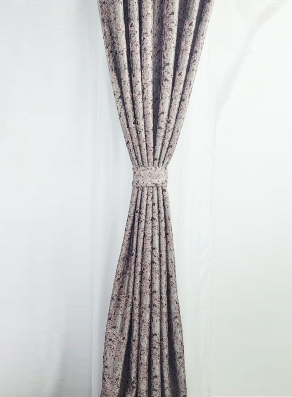 Draperie cu insertii Roz