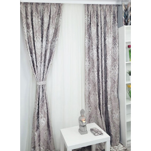 Set draperie si perdea, Pink Oriental