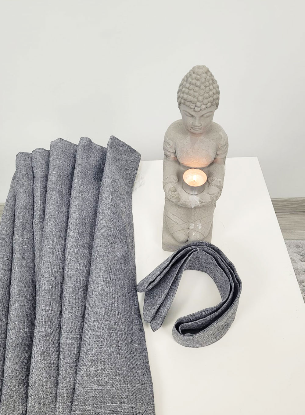 Set draperie si perdea, Grey Waves