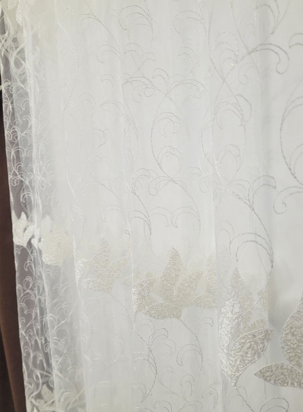 Set draperie si perdea, Brown Waves
