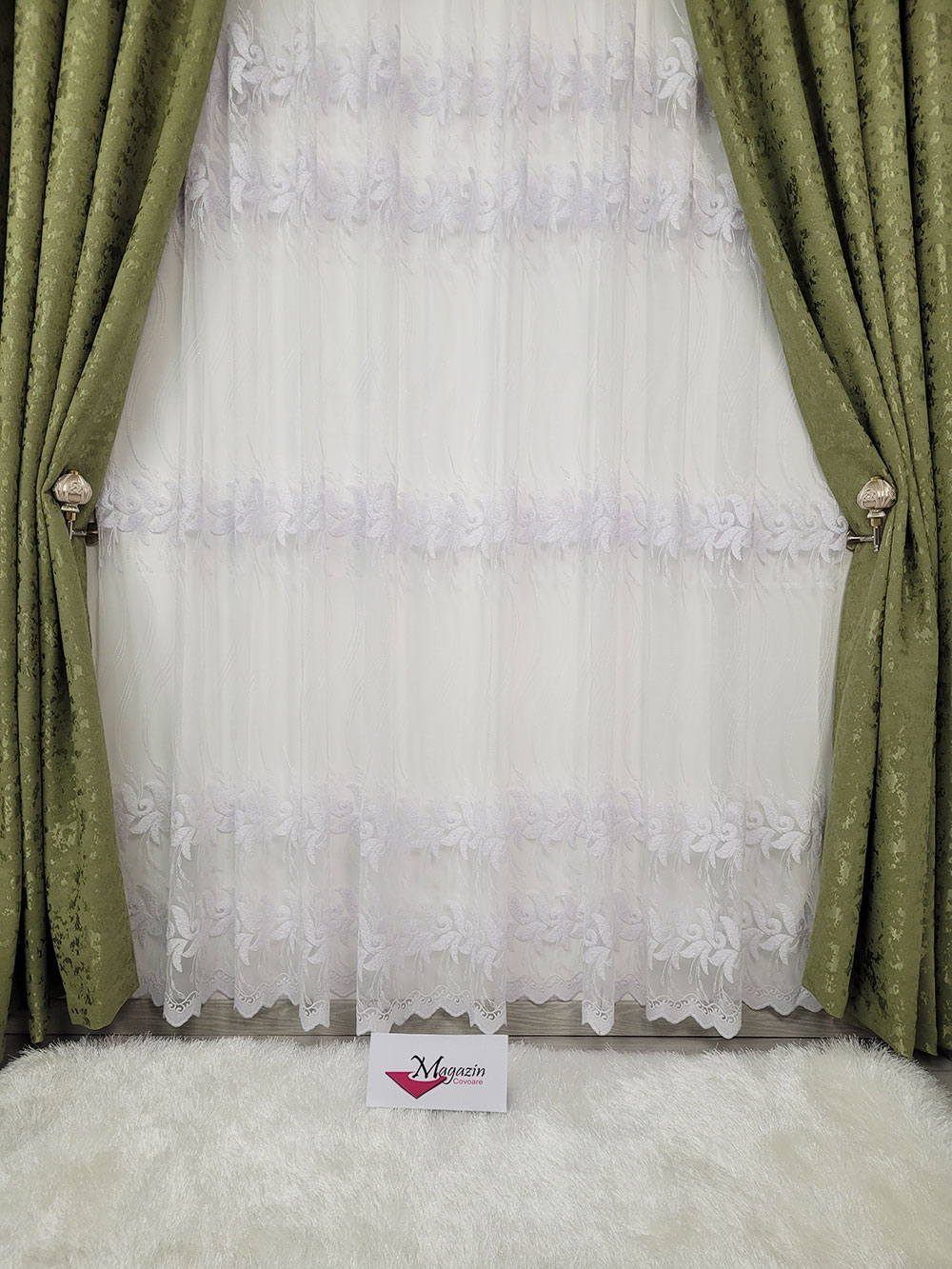 Set draperie si perdea, Green Nature