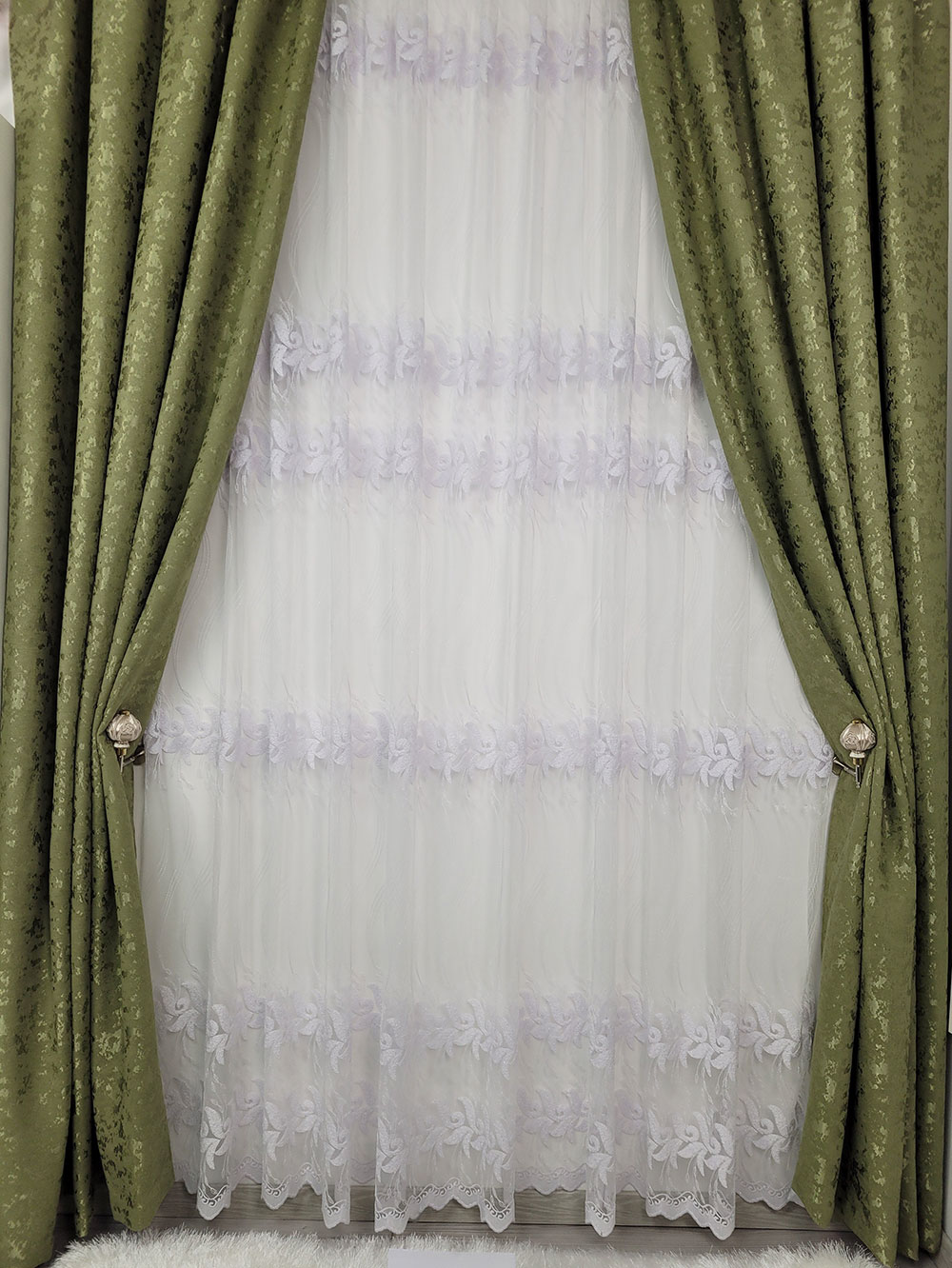 Set draperie si perdea, Green Nature