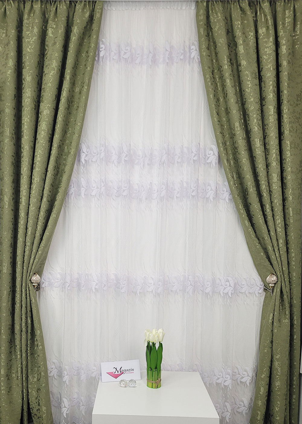 Set draperie si perdea, Green Nature