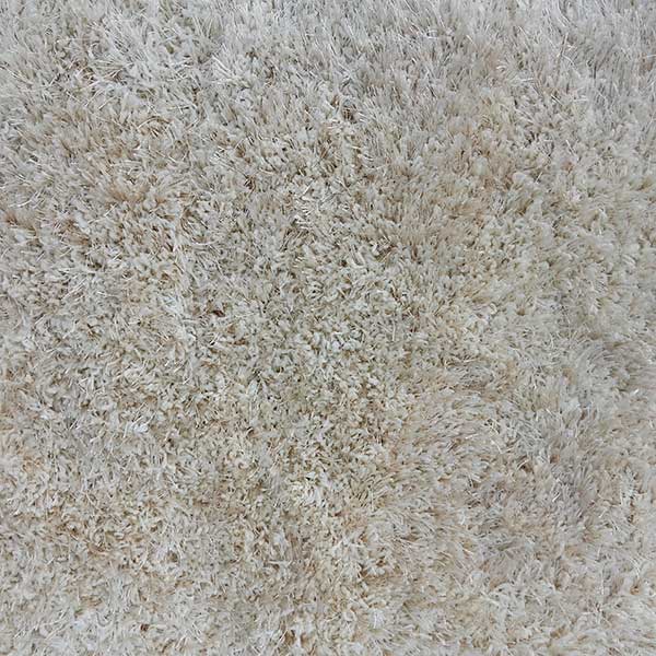 Covor Shaggy de lux din matase S004  Crem
