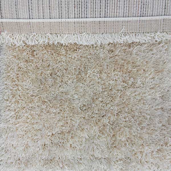 Covor Shaggy de lux din matase S004  Crem