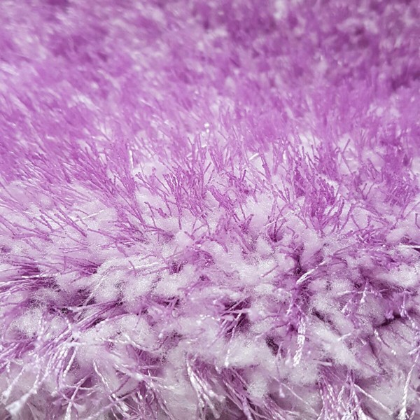 Covor Shaggy de lux din matase S014  Liliac