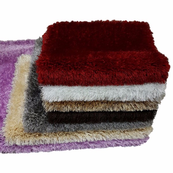 Covor Shaggy de lux din matase S014  Liliac