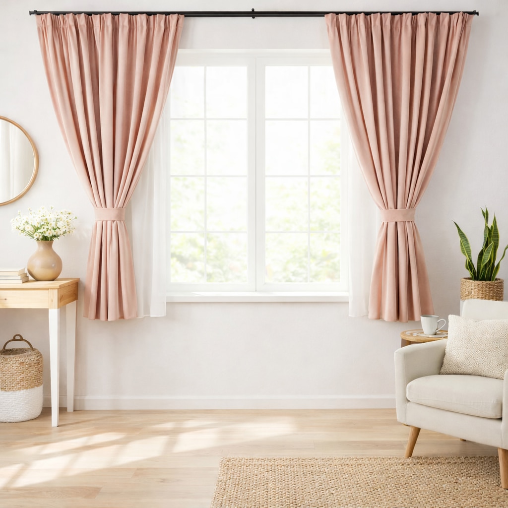 Draperii blackout din catifea mata